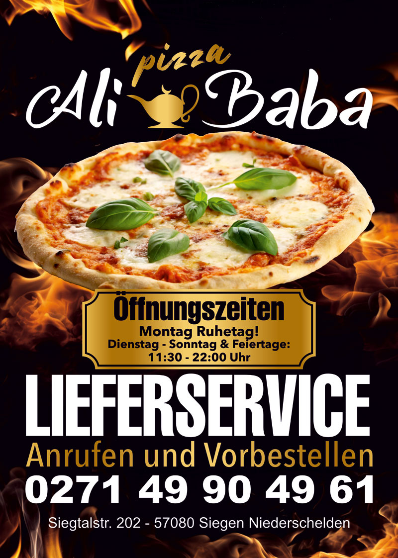 Alibaba Speisekarte