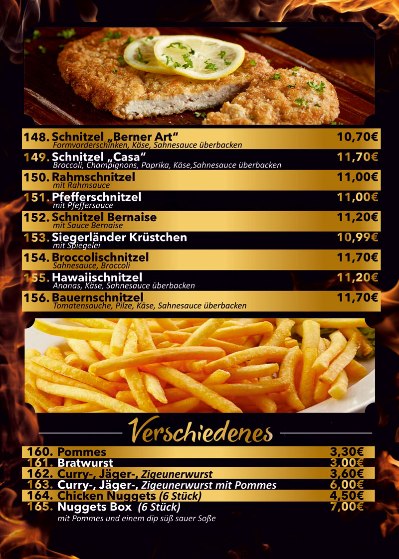 Schnitzel u. Verschiedenes