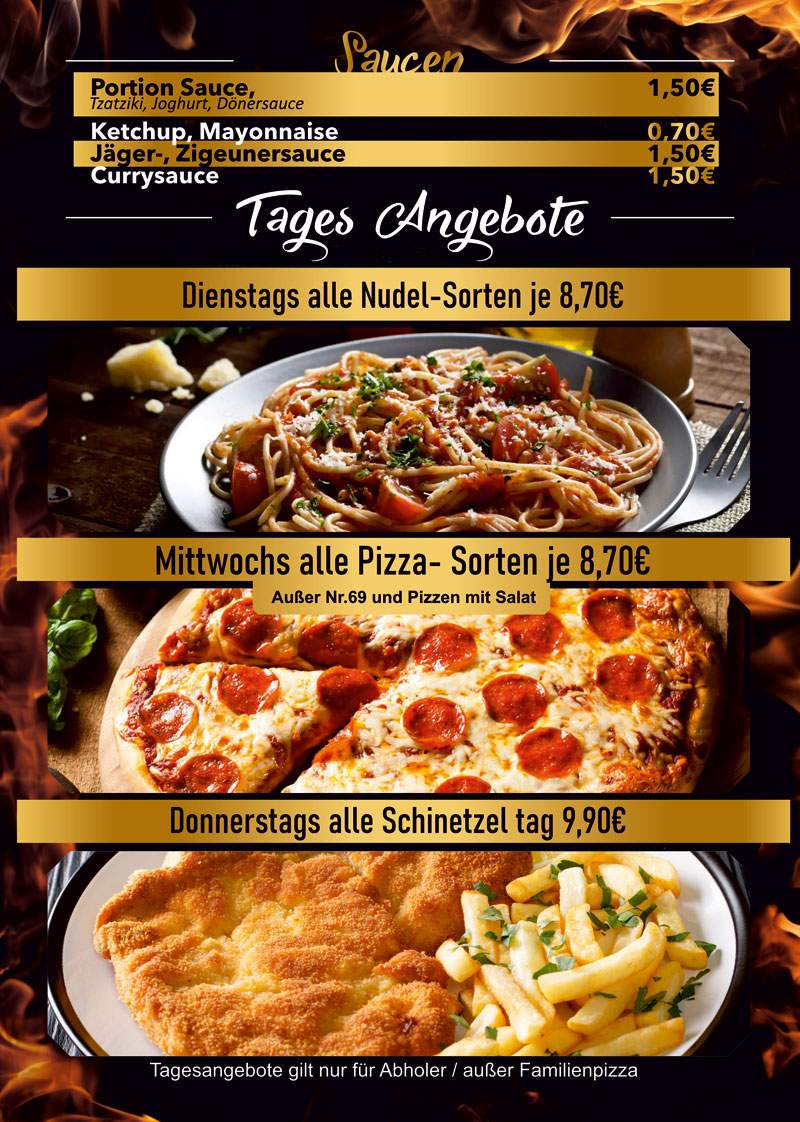 Tagesangebote